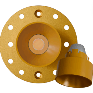 Goodlite G-11524 1 Inch Brass Round Drop Trim Kit