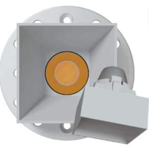 Goodlite G-11620 1 Inch White Square Drop Trim Kit