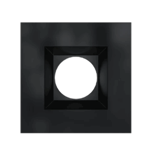 Goodlite G-15021 Mini Black Square Trim