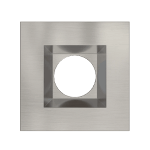 Goodlite G-15023 Mini Brushed Nickel Square Trim