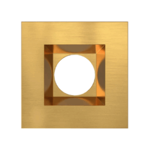 Goodlite G-15024 Mini Brushed Nickel Square Trim