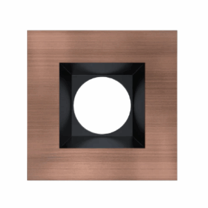 Goodlite G-15025 Mini Brushed Copper Square Trim