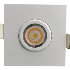 Goodlite G-19839 2" Square Flushed Gimbal, White