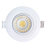 Goodlite G-19845 3" Round Flushed Gimbal, White