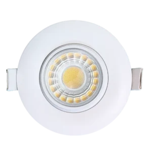 Goodlite G-19845 3" Round Flushed Gimbal, White