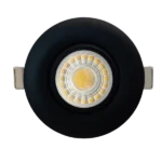 Goodlite G-19846 3" Round Flushed Gimbal, Black