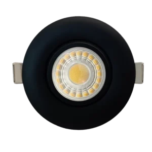 Goodlite G-19846 3" Round Flushed Gimbal, Black