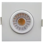 Goodlite G-20006 4" Square Flushed Gimbal, White