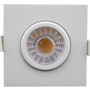 Goodlite G-19851 3" Square Flushed Gimbal, White