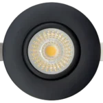 Goodlite G-19856 3" Ho Round Flushed Gimbal, Black