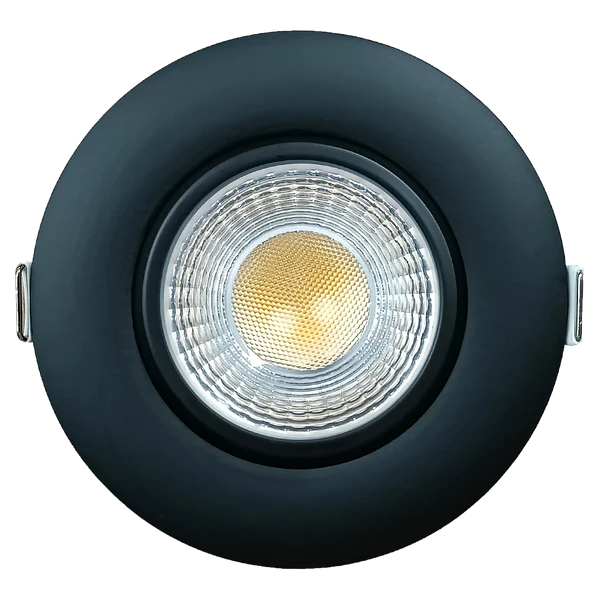 Goodlite G-20000 3.5” Round Flushed Gimbal, Black