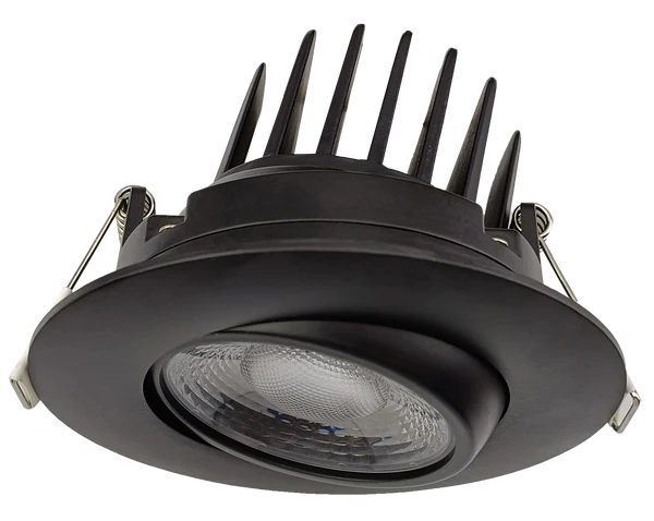 Goodlite G-20000 3.5” Round Flushed Gimbal, Black - Image 2