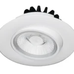 Goodlite G-20001 4” Round Flushed Gimbal, White