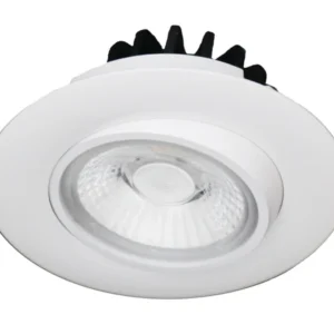 Goodlite G-20001 4” Round Flushed Gimbal, White