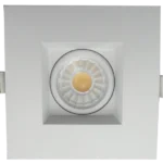 Goodlite G-20090 3” Square Regress Gimbal, White