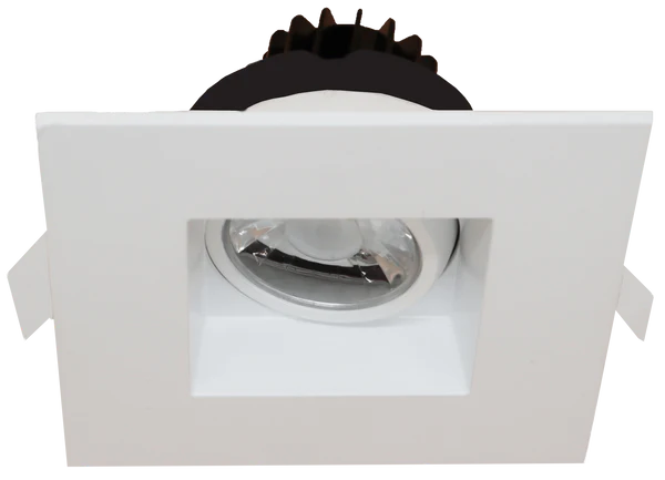 Goodlite G-48364 3” Square Regress Gimbal, Brushed Nickel - Image 2