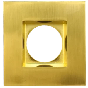 Goodlite G-20099 3.5 inch Brushed Brass Square Trim (Gen1)