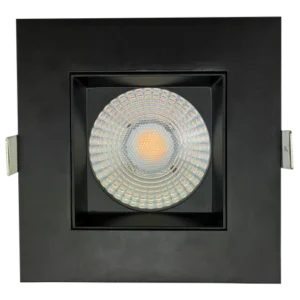 Goodlite G-20196 5” Regress Square Luminaire, Black