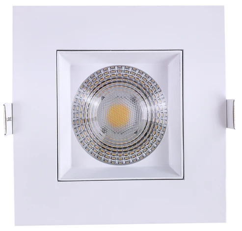 Goodlite G-20218 5” Regress Square Luminaire, White