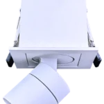 Goodlite G-21051 2” Single Head Retractable, White
