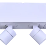 Goodlite G-21052 2” Double Head Retractable, White