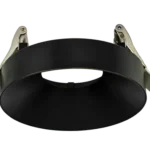 Goodlite G-21251 3 inch Black Round 3/4" Drop Trim