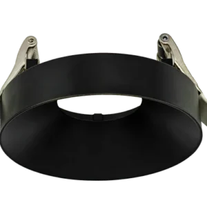 Goodlite G-21251 3 inch Black Round 3/4" Drop Trim