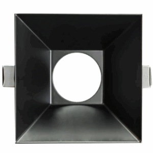 Goodlite G-21336 3 Inch Black Square 2" Drop Trim