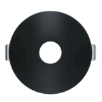 Goodlite G-21641 3 Inch Black Round Pinhole Trim