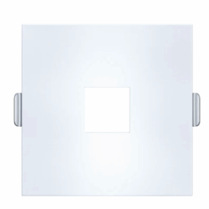 Goodlite G-21650 3 Inch White Square Pinhole Trim