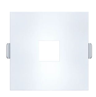 Goodlite G-21650 3 Inch White Square Pinhole Trim