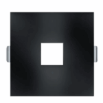 Goodlite G-21651 3 Inch Black Square Pinhole Trim