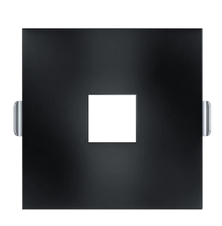 Goodlite G-21651 3 Inch Black Square Pinhole Trim
