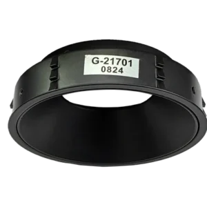 Goodlite G-21701 3.5 inch Black Round Millwork Trimless Kit