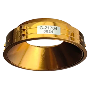 Goodlite G-21704 3.5 inch  Brushed Brass Round Millwork Trimless Kit