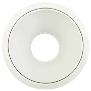 Goodlite G-21710 1 Inch White Round Millwork Trimless Kit