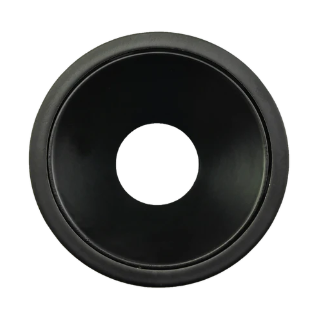 Goodlite G-21711 1 Inch Black Round Millwork Trimless Kit