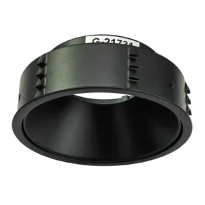 Goodlite G-21731 3 Inch Black Round Millwork Trimless Kit