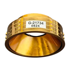 Goodlite G-21734 3 Inch Brushed Brass Round Millwork Trimless Kit