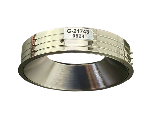 Goodlite G-21743 4 inch Brushed Nickel Round Millwork Trimless Kit