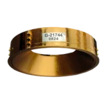 Goodlite G-21744 4 inch Brushed Brass Round Millwork Trimless Kit