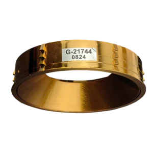 Goodlite G-21744 4 inch Brushed Brass Round Millwork Trimless Kit