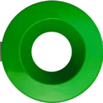 Goodlite G-21873 3 inch Apple Green Round Trim