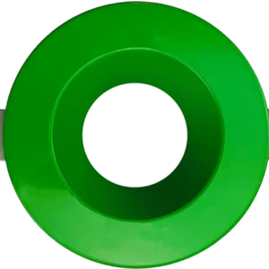 Goodlite G-21873 3 inch Apple Green Round Trim