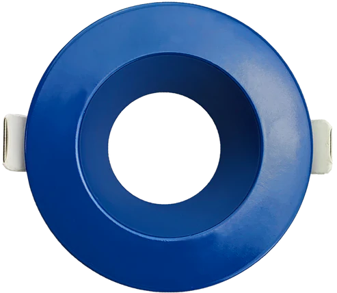 Goodlite G-21874 3 inch Blueberry Blue Round Trim