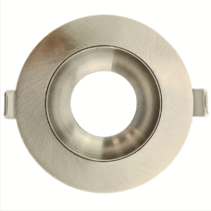 Goodlite G-21933 3 Inch Brushed Nickel Round Gimbal Trim
