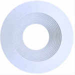 Goodlite G-22210 1 Inch White Baffle Round Trim