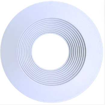 Goodlite G-22210 1 Inch White Baffle Round Trim
