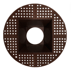 Goodlite G-22542 5 Inch Bronze Square Trimless Kit