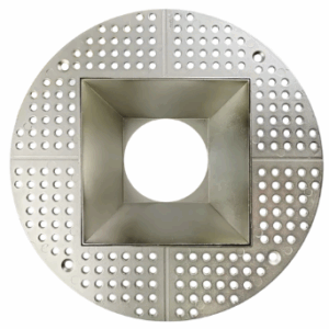 Goodlite G-22543 5 Inch Nickel Square Trimless Kit